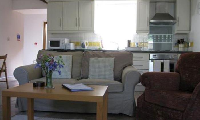Stables livingroom/kitchen